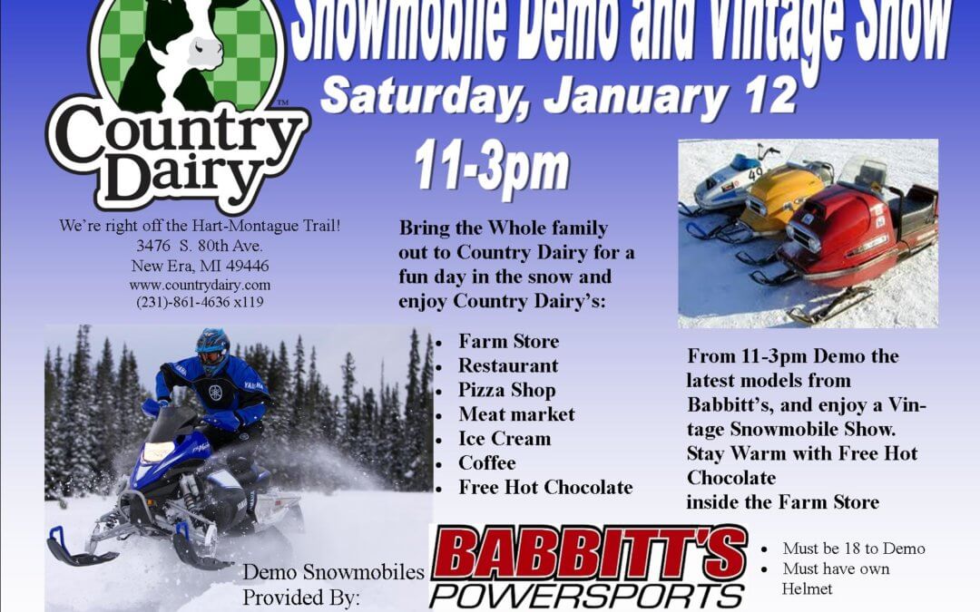 Snowmobile Demo and Vintage Show
