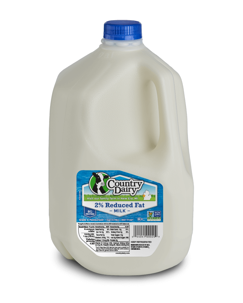 Gallon of 2 Percent Reduced Fat Milk