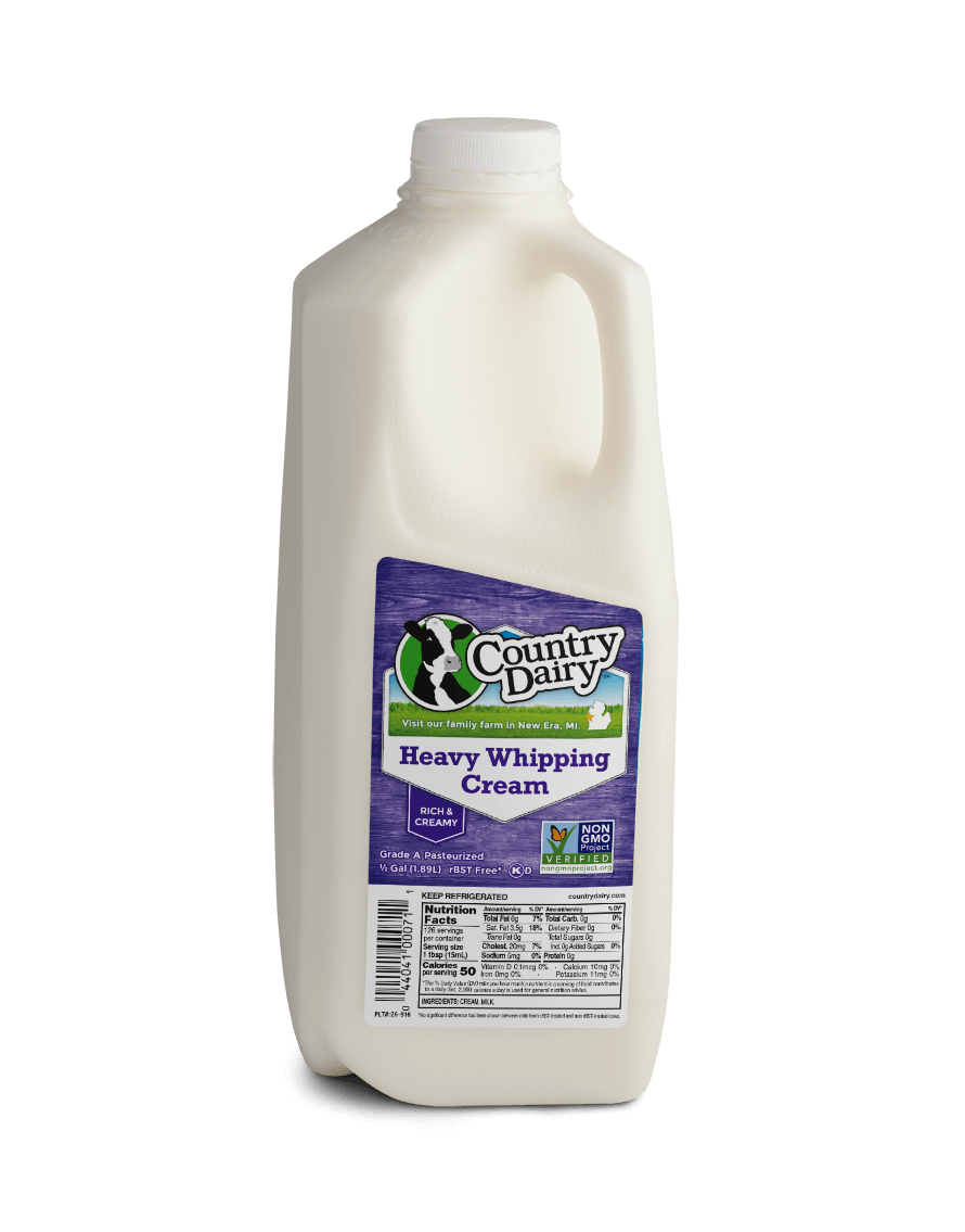 Half Gallon of Heavy Whipping Cream
