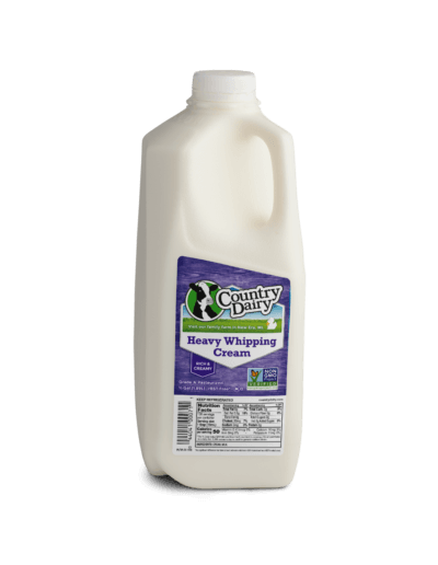 Half Gallon of Heavy Whipping Cream Milk