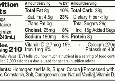 Dutch Chocolate Milk Pint NFP